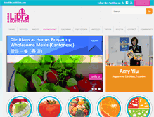 Tablet Screenshot of libranutrition.com